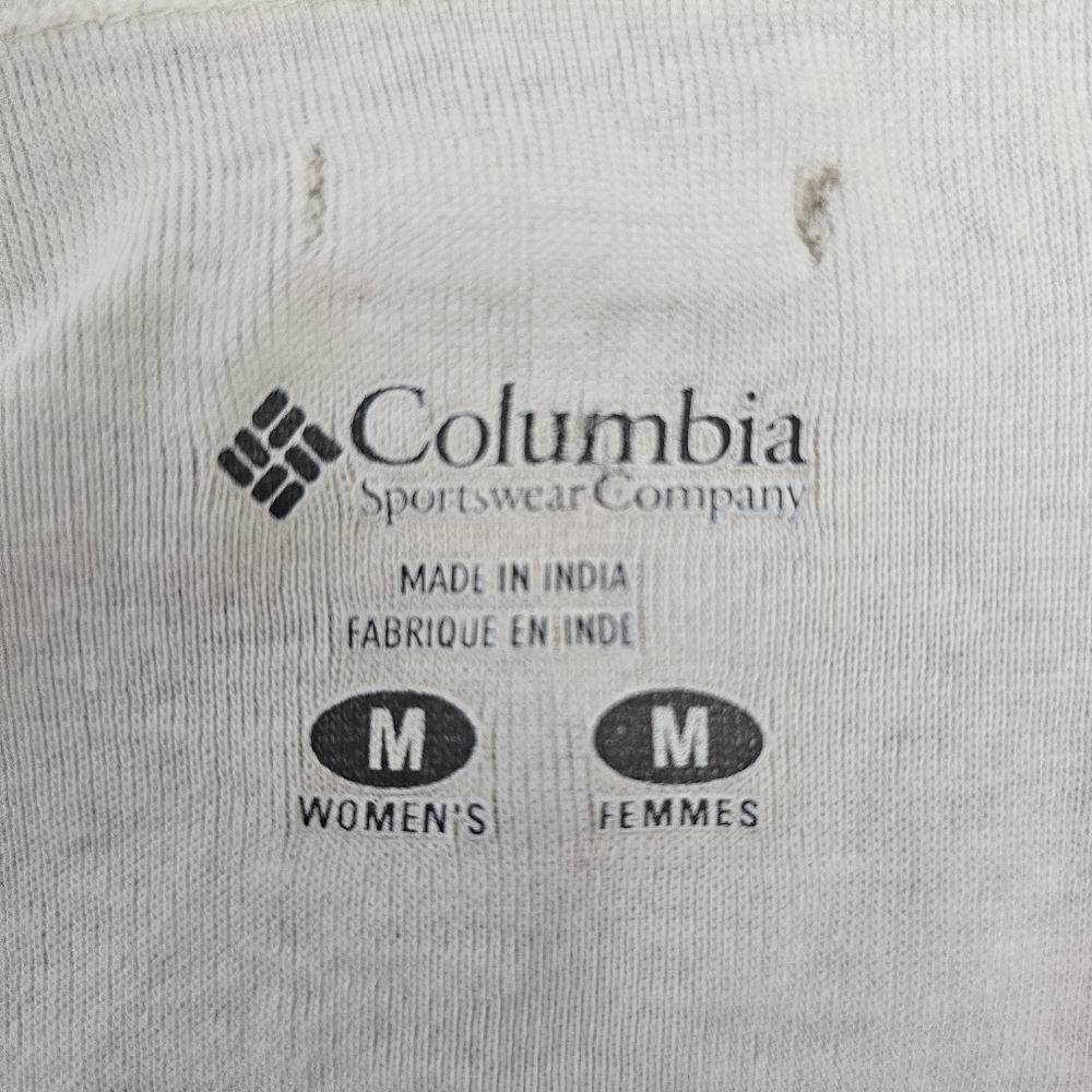 Columbia 3/4 Sleeve Embroidered Top Women's Size Medium - Picture 7 of 8